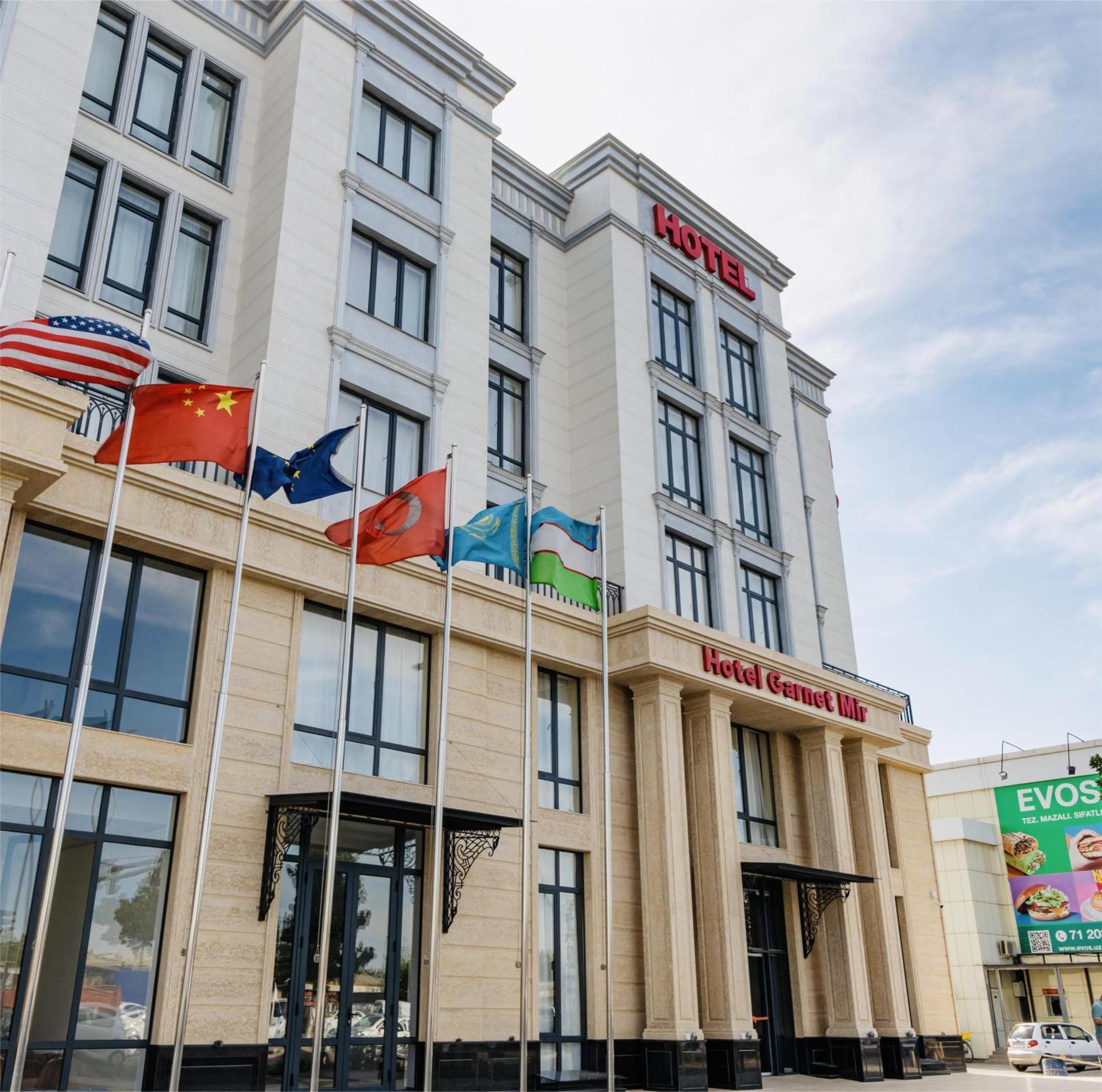 Garnet Mir Hotel Tashkent Exterior foto